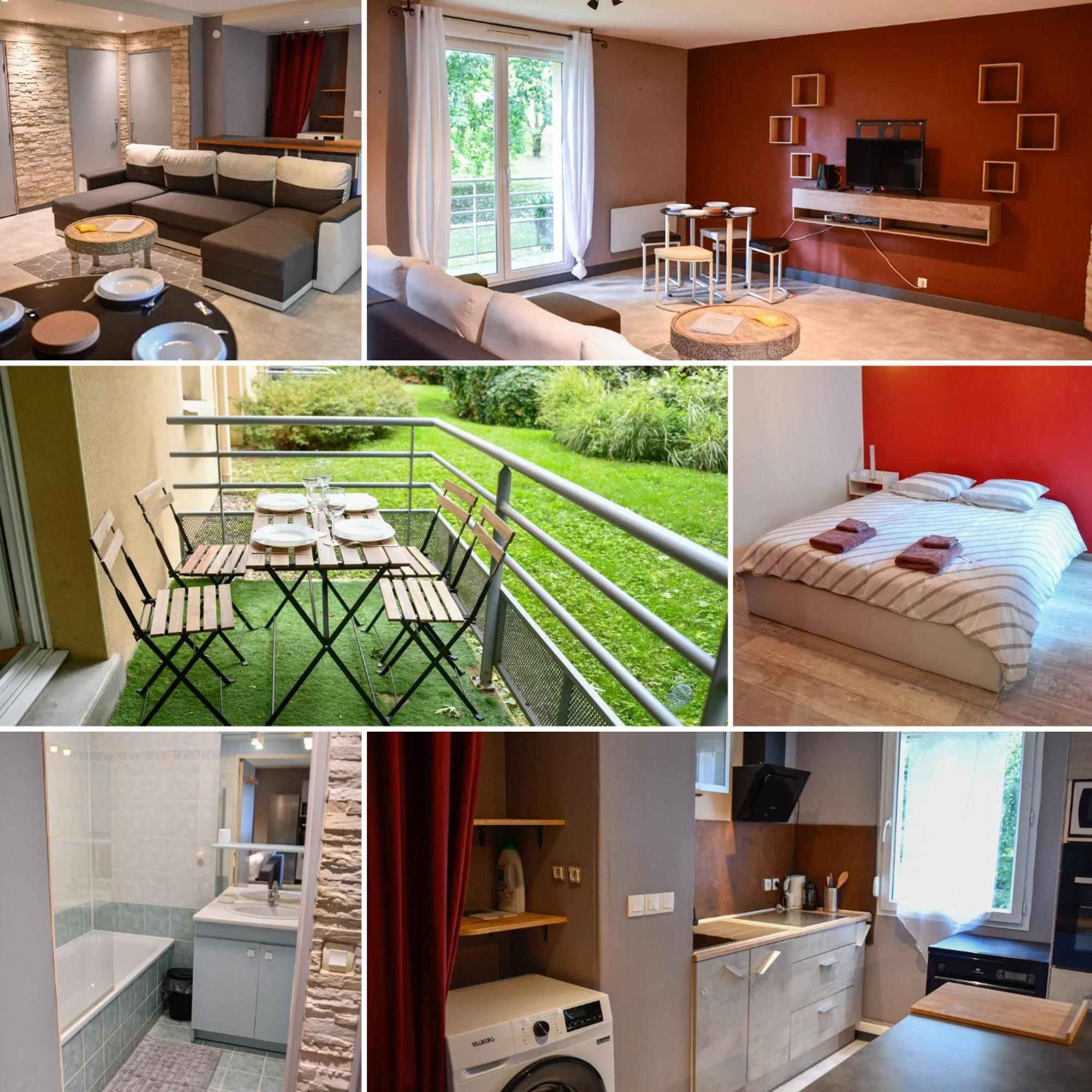 Calme Et Terrasse Privee Pres De Vichy Appartement Bellerive-sur-Allier Buitenkant foto